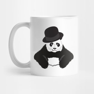 Panda in black Mug